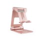 TooQ Soporte de sobremesa ajustable para teléfono / tablet hasta 10”, Rosa Velvet - PH-KEOPS-OCASO